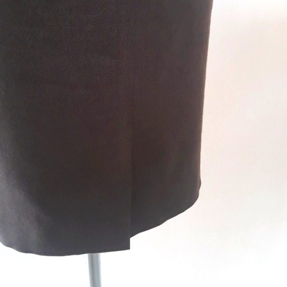 Talbots Petites Brown Irish Linen Sleeveless Dress Size 6P - Picture 10 of 13